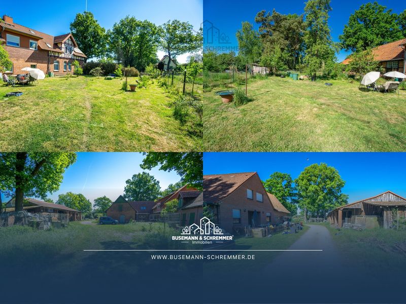 Resthof auf ca. 7.600 m² Grundstück in Adelheidsdorf mit viel Potenzial